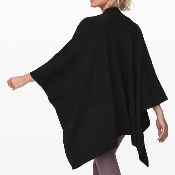 Lululemon Dream Weaver Wrap - OS Black - Picture 2 of 6